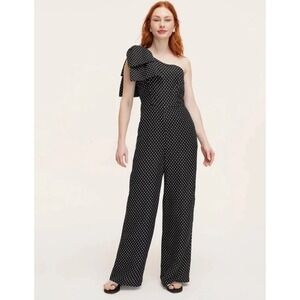 Women's Mini Polka Dot Jumpsuit - kate spade new york Black/White‎ 0